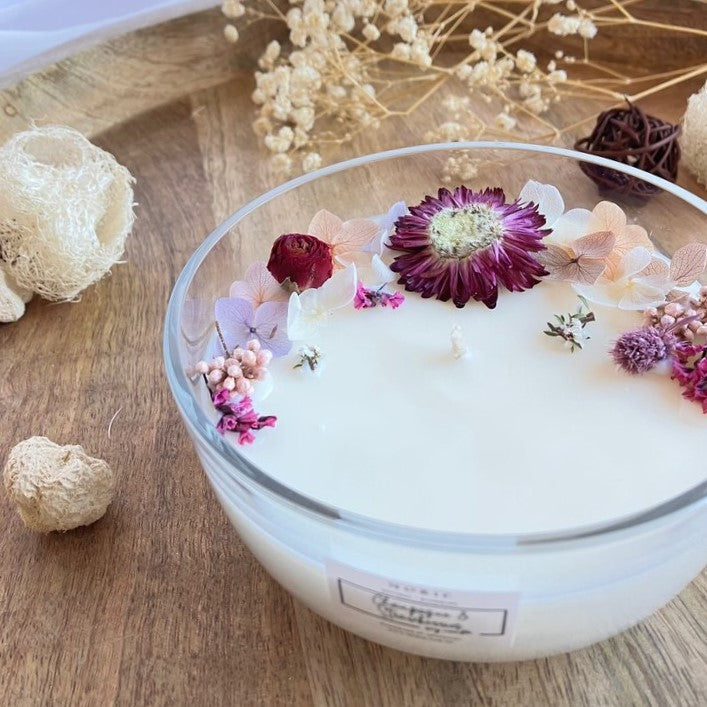Morie 澳洲手作蠟燭 Floral Collection - 香檳&草莓