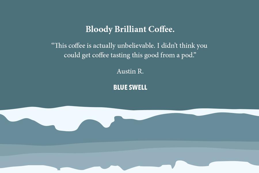 Tripod Coffee 咖啡膠囊 Blue Swell 10入(Nespresso適用)