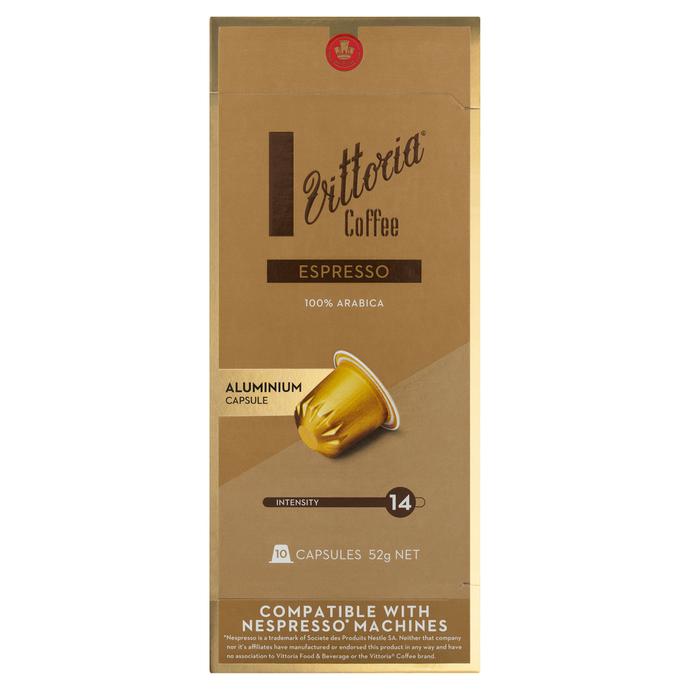 Vittoria Coffee Espresso 澳洲精品維多利亞咖啡膠囊10入 (Nespresso適用)
