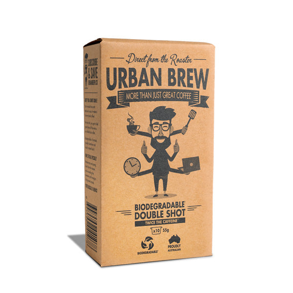 Urban Brew Coffee DOUBLE SHOT N16 澳洲咖啡膠囊 10入(Nespresso適用)