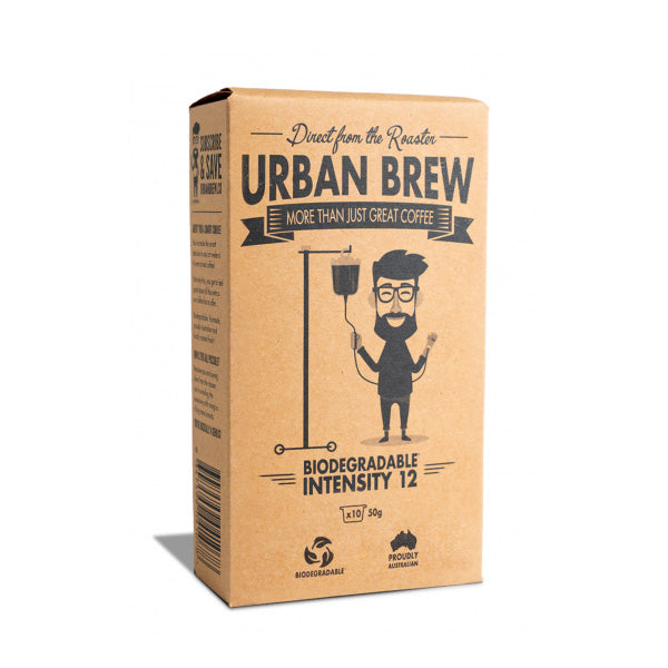 Urban Brew Coffee INTENSITY 12 澳洲咖啡膠囊10入(Nespresso適用)