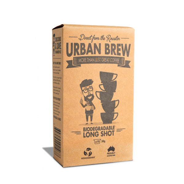 Urban Brew Coffee LONG SHOT 澳洲咖啡膠囊10入(Nespresso適用)
