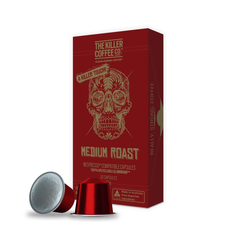 Killer Coffee™ Medium Roast 咖啡膠囊 10入 (Nespresso適用)