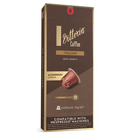 Vittoria Coffee Italian 澳洲精品維多利亞咖啡膠囊10入 (Nespresso適用)