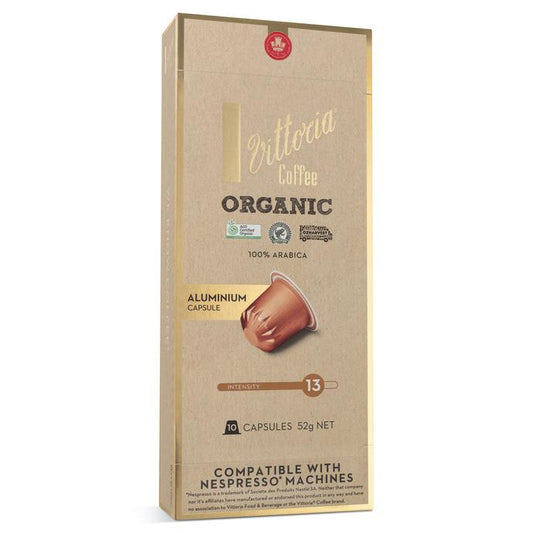 Vittoria Organic 澳洲精品維多利亞咖啡膠囊10入 (Nespresso適用)