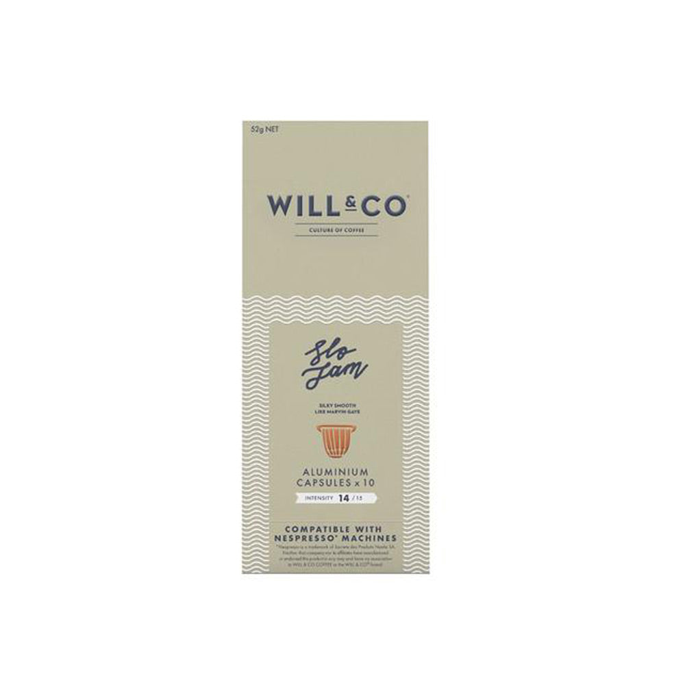 Will & Co Slow Jam Nespresso 澳洲咖啡膠囊 10 顆